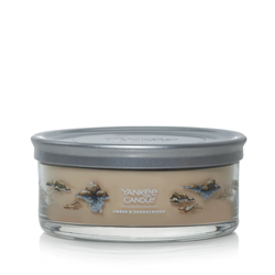Yankee Signature Amber & Sandalwood 5 Wick Tumbler Candle