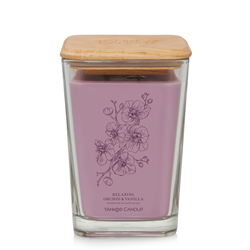 Yankee Well Living Relaxing Orchid & Vanilla Large Candle