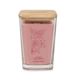 Yankee Well Living Tranquil Rose & Hibiscus Large Candle