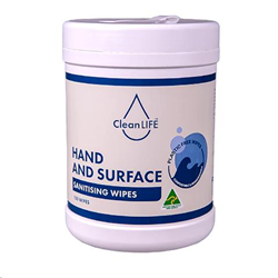 CleanLife Hand and Surface Sanitising Wipes    