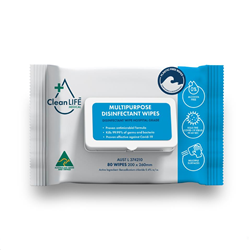CleanLife Multipurpose Medical Disinfectant Wipes