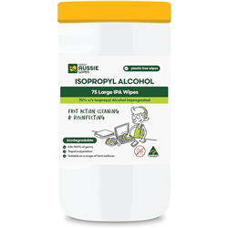 Great Aussie Isopropyl Alcohol Wipes 70% 