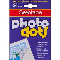 Sellotape Photo Dots