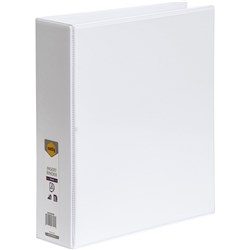 Marbig A4 2 D Ring 50mm White Insert Binder
