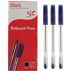 Stat. Blue Medium Point Ballpoint Pen