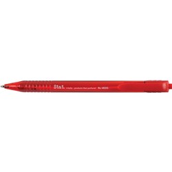 Stat. Red Medium Point Retractable Ballpoint Pen