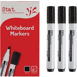 Stat. Black Whiteboard Marker
