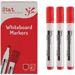 Stat. Red Whiteboard Marker