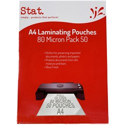 Stat. A4 80 Micron Laminating Pouch