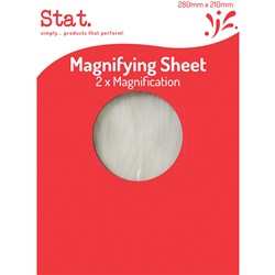 Stat. 280mmx210mm Magnifying Sheet