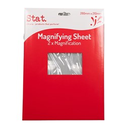 Stat. 280mmx210mm Magnifying Sheet