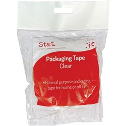 Stat. 36mmx50m Clear Packaging Tape
