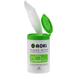 Moki Screen Wipes 50 Wipes