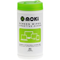 Moki Screen Wipes 80 Wipes