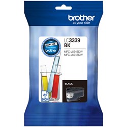 Brother LC-3339XL High Yield Black Ink Cartridge