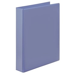 Marbig Clearview A4 Insert Binders A4 25mm 2'D' Purple