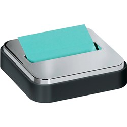Post-It Steel Top Pop-Up Dispenser Charcoal 76X76mm