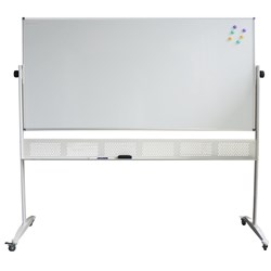 Rapidline 1800x900mm Double Sided MobileMagnetic Whiteboard