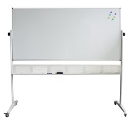 Rapidline 1200x900mm Porcelain Mobile Whiteboard