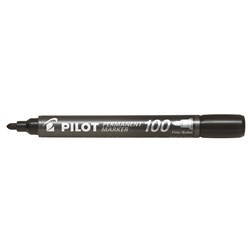 Pilot Sca-100 & 400 Permanent Markers 1.0mm Sca100 Bullet Black
