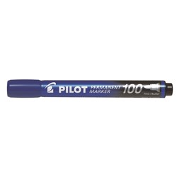 Pilot Sca-100 & 400 Permanent Markers 1.0mm Sca100 Bullet Blue