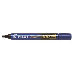 Pilot Sca-100 & 400 Permanent Markers 1.5-4mm Sca400 Chisel Blue