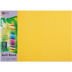 Quill Board 210Gsm A3 Lemon