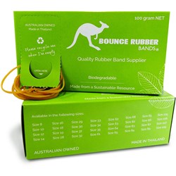 Bounce #18 Rubber Bands 100gm
