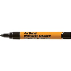 Artline Concrete Bullet Black Permanent Marker