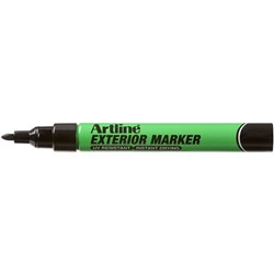 Artline Exterior 1.5mm Black Pemanent Marker