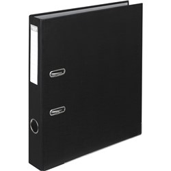 Colourhide Half Lever Arch Pe Folders A4 Black