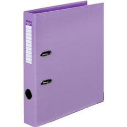 Colourhide Half Lever Arch Pe Folders A4 Purple