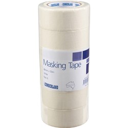 Cumberland 48mmx50m White Masking Tape