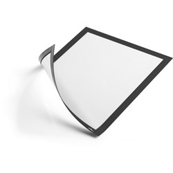 Durable A4 Black Magnetic Duraframe Sign Holder