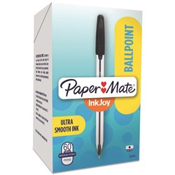 Papermate Inkjoy 100 Black Medium Ballpoint Pen