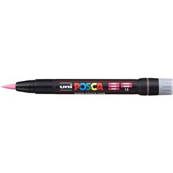 Posca PCF-350 0.1-10mm Brush Tip Pink Paint Marker