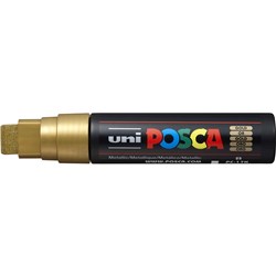 Posca PC-17K Gold 15mm Extra Broad Chisel Paint Marker