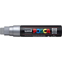 Posca PC-17K Silver 15mm Extra Broad Chisel Paint Marker
