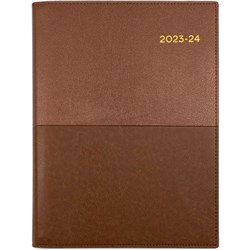 Collins Vanessa A5 Day To Page 1hr Tan 23/24 Financial Year Diary