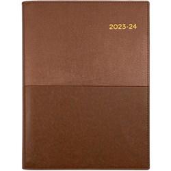 Collins Vanessa A5 Day To Page 1hr Tan 24/25 Financial Year Diary