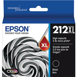 Epson 212XL Hi-Yield Black Ink Cartridge