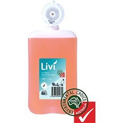 Livi Delux Perfumed Foam Hand Soap 1 Litre