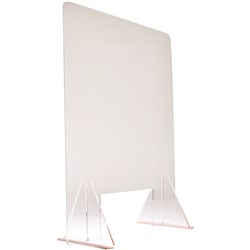 Trafalgar Sneeze Guard Screen Acrylic Small 800mmHx600mmW