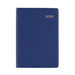 Collins 2025 Belmont 137 A7 Day To A Page Navy Diary