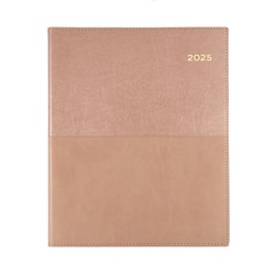 Collins 2024 Vanessa 325 Quarto Week To View Rose Gold Diary