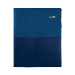 Collins 2025 Vanessa 325 Quarto Week To View Blue Diary