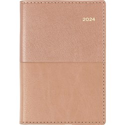 Collins 2024 Vanessa 355 B7R Week To View Rose Gold Diary