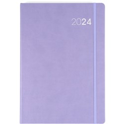 Collins 2024 Legacy A4 Day To A Page Purple Diary