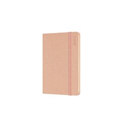 Debden 2026 Designer D36 85x132mm Week To View Peach Textured Fabric Diary