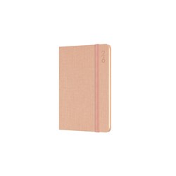 Debden 2024 Designer D36 85x132mm Week To View Peach Textured Fabric Diary